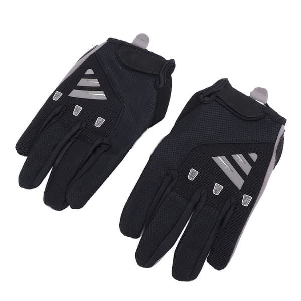 Fuld finger cykelhandsker, taktisk mesh, stødabsorbering, skridsikker, XL
