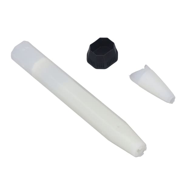 Avtakbart badmintonracketgrep, nylonfiber, anti-sjokk grep, hvitt sett