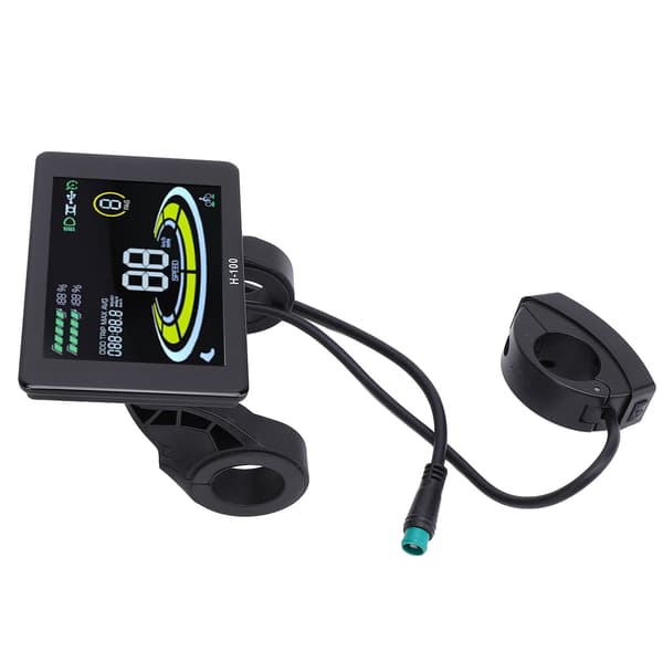 LCD-instrumentpanel med hastighetsdisplay för elscooter, 5-stifts H-100, vattentät