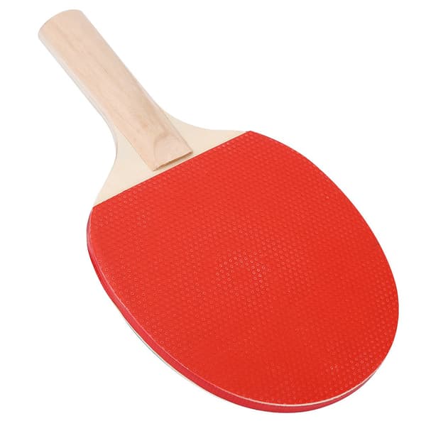 Bärbart bordtennisnätset med racketar och bollar, pingistillbehör