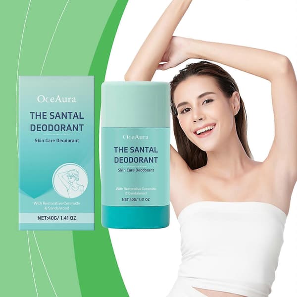 Ihonhoitodeodorantti - Santal-deodorantti korjaavalla keramidilla ja santelipuulla