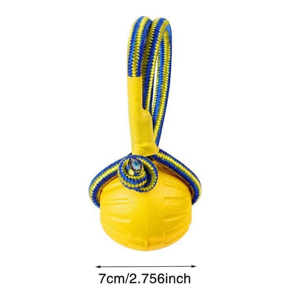 Rolig och interaktiv hundleksak, rullande boll, hållbar flytande vattenboll, hundträning.