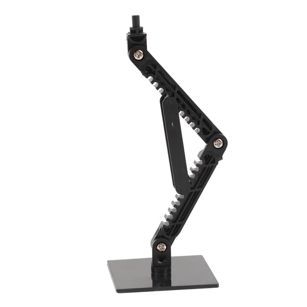 10 udstillingsstandere til actionfigurer med høj stabilitet, base til 6-tommer modeller, sort