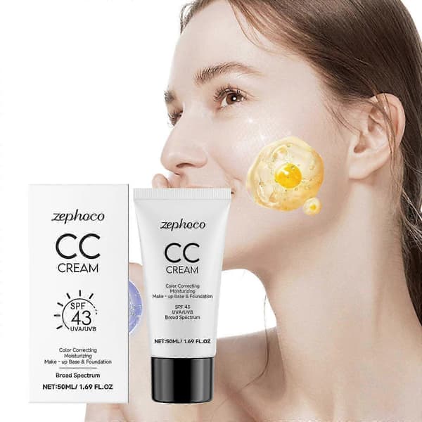 CC Cream, hudkorrigerande, 3x SPF 43 UVA/UVB