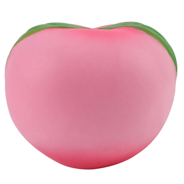 Persika Squishy Leksak med Mjuk Doft, Långsamt Stigande, Stresslindring, Barnpresent