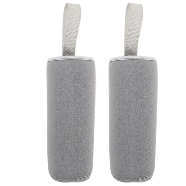 2-pack neoprenflaskhylsor, 550 ml bärbara isolerade mugghylsor, skyddshylsor för glasmuggar