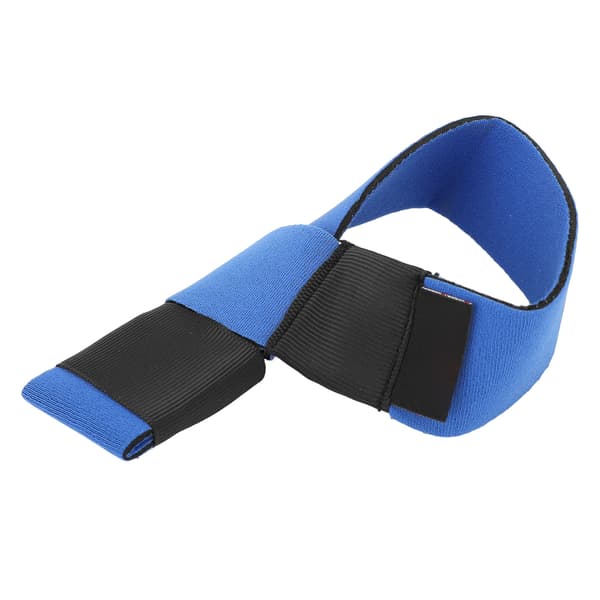 Justerbart flytende neoprenarmbånd med stoppbryter for båt/vannscooter - blå