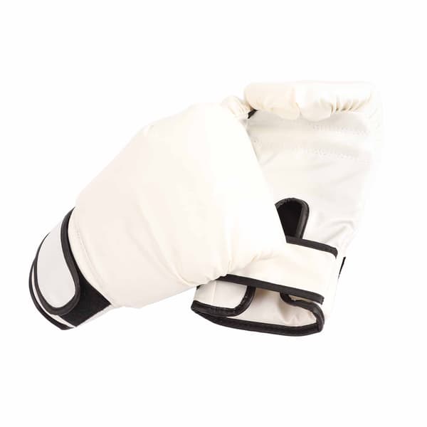 Professionella Sanda Muay Thai Boxningshandskar för Vuxna och Barn för Träning, 10oz, Vit