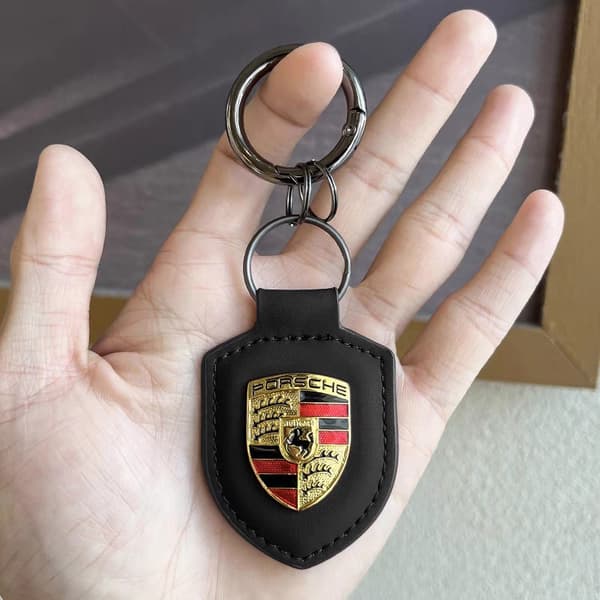 Nøkkelring i Porsche-stil