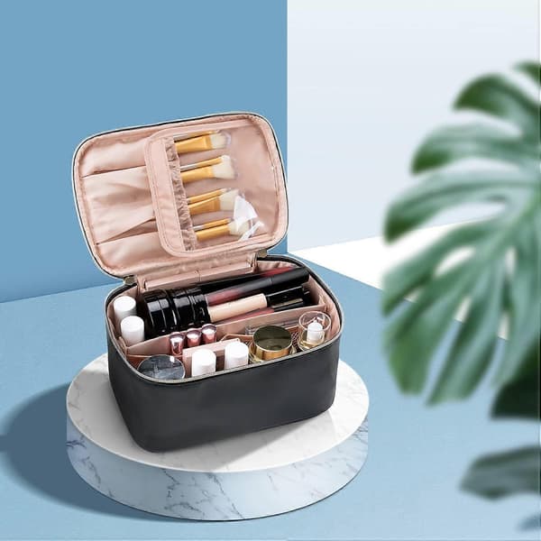 Makeuptaske til kvinder, stor rejse-makeuptaske - rejse-makeuptaske