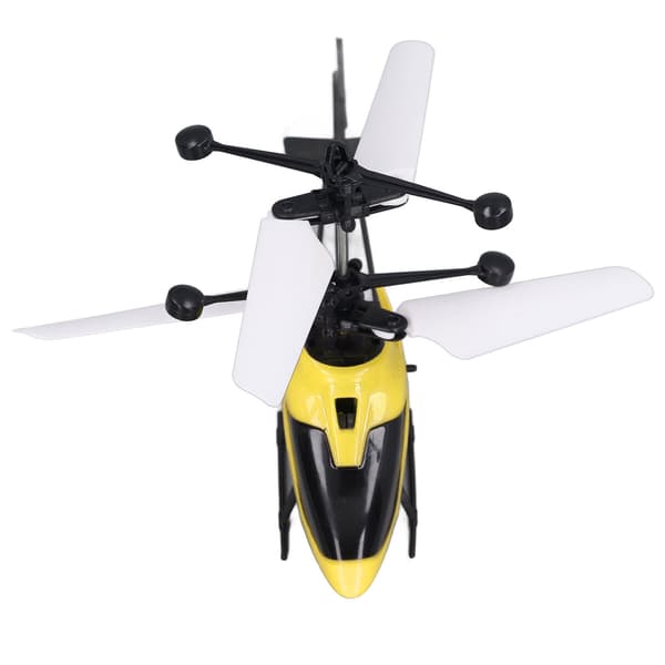 RC Mini Helikopter Stabil Induktionslys-Op Faldresistent Legetøj Gul