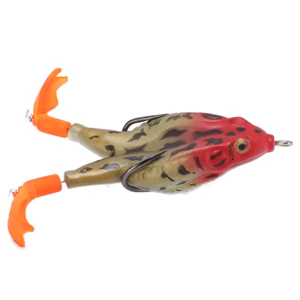 Thunder Frog Baits Flytande Drag med Två Propellrar för Abborrfiske, Ormhuvudfisk, Lax, PVC, 9.5cm