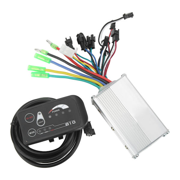 Elcykel Motor Controller Kit 48V 250W 350W med LED Panel 810