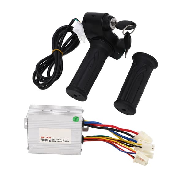 Elcykel Motor Controller Kit 48V 350W Strømdisplay med Beskyttelse og Gas til Gør-det-selv