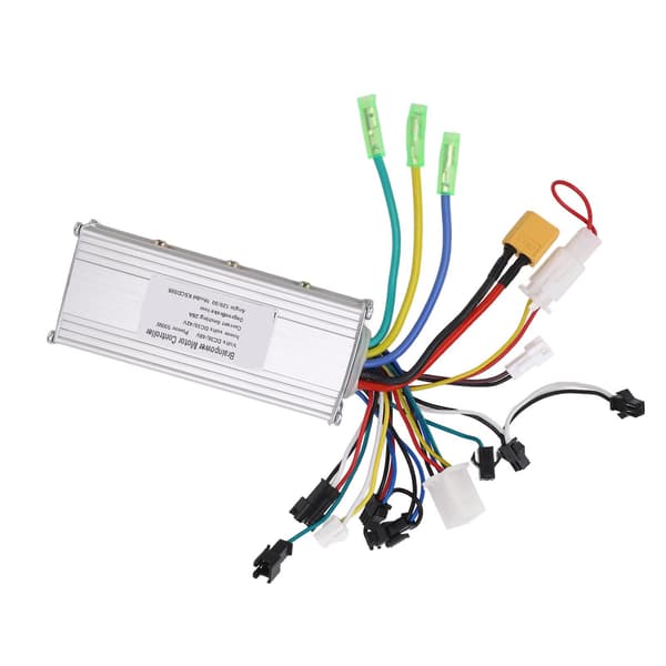 Børsteløs Controller 36V 48V 500W 28A til Elcykelmotor med Aluminiumslegeringshus