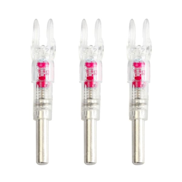 Belysta pilnockar 3-pack 4,5 cm LED PE Automatiska pilbågetillbehör