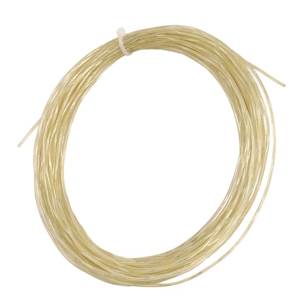 Erstatning Beige 12,2m 1,30mm Titanium Nylon Elastisk Tennisketcherstreng