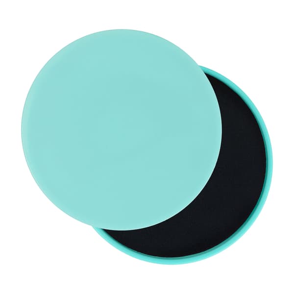 2 stk. Fitness Core Slider Discs til helkropstræning (lysegrøn)