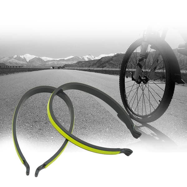 2 st reflekterande klämmor för cykelbyxor - Lättvikt - Ökad synlighet - Nattssäkerhet