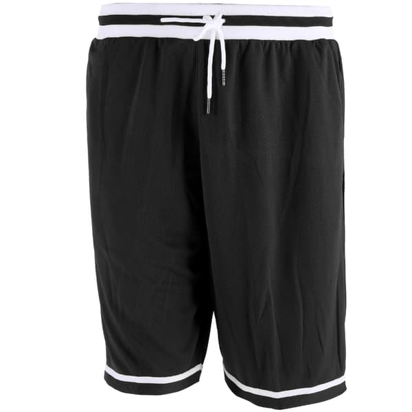 Herre hurtigtørrende stribede atletikshorts til løb og træning (XL)