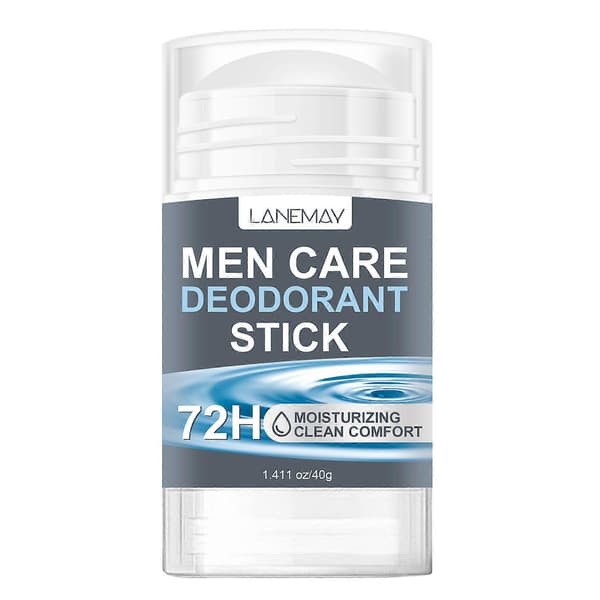 Tre stick deodoranter til mænd, velegnet til krops- og armhulelugt, reducerer svedtendens.