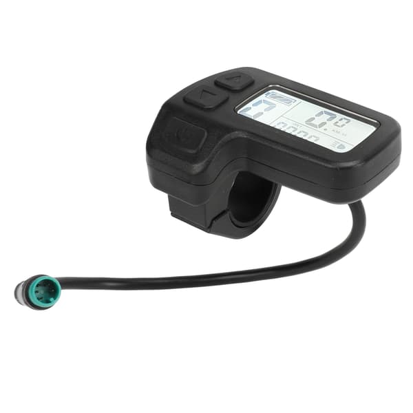 Universal 24V, 36V og 48V Elcykel LCD Display med Speedometer og Datamåler
