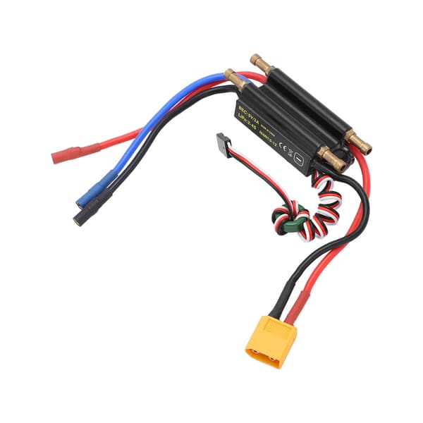 Vattentät 30A borstlös ESC för 2-4S RC-båt hastighetskontrolltillbehör för 450 mm modell