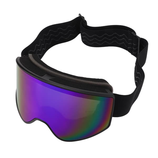 Dobbeltlags antidugg UV-beskyttende skibriller med etui og utskiftbare linser