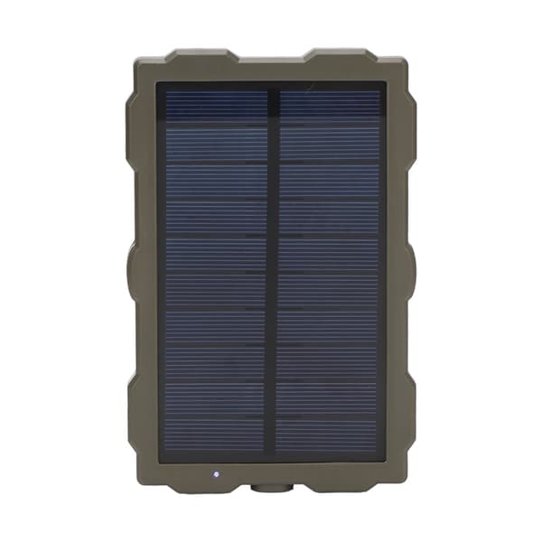 Bærbart solcellepanel 6V 1.5W 1700mAh vanntett lader for utendørskamera monokrystallinsk