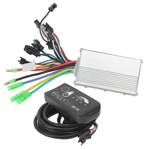 Elcykelmotorstyrenhetssats 48V 250W 350W med LED-panel 810