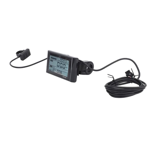 LCD-display til elcykler med automatisk 24V/36V/48V konvertering og multifunktionelle data