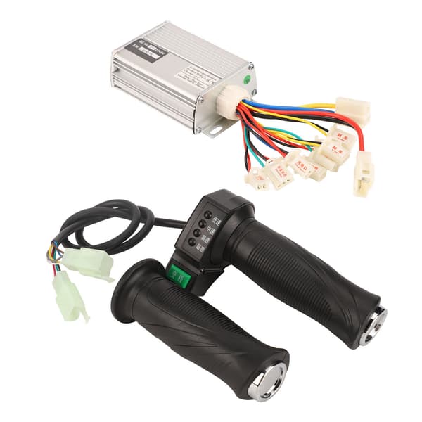 48V 1000W Elcykel Motor Controller med 4-trins Gasgreb Sæt