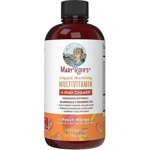 Multivitamin dråber til kvinders hår, 450 ml, fremmer tykkere hår.