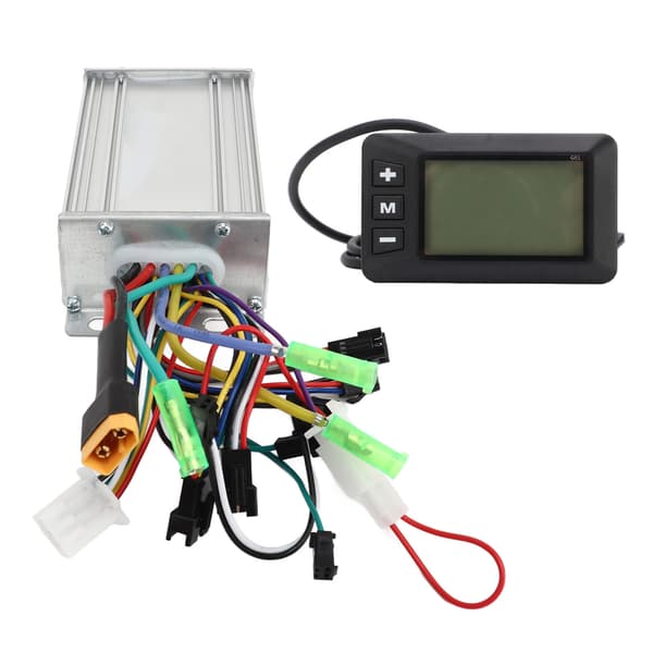Elektrisk cykel børsteløs motorcontroller-sæt 36V 48V 60V 350W 450W med LCD-display til scooter