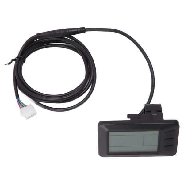 LCD Speedometer til El-cykler 24V 36V 48V 5-bens Stik Vandtæt KT Controller