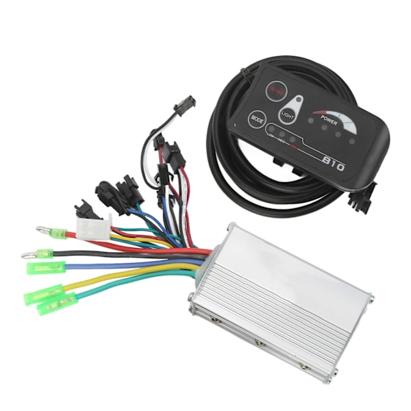 Elcykel Motor Controller Kit 48V 250W 350W med LED Panel 810
