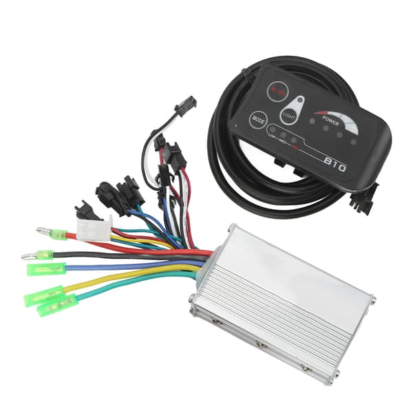 Elcykelmotorstyrenhetssats 48V 250W 350W med LED-panel 810