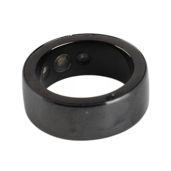 HR214 Smart Ring Fitness Tracker Søvnovervåking Vannbestandig Størrelse 17 Grå