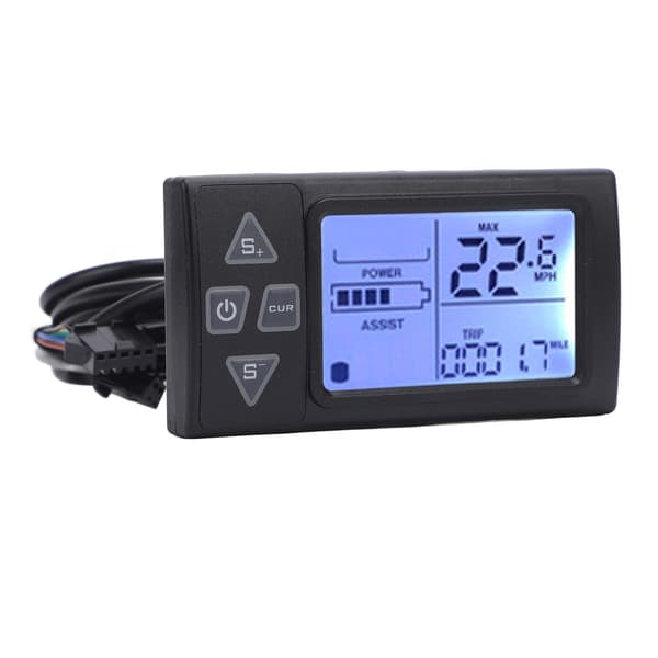 Elektrisk LCD-kontrollpanel med regntett design for elektrisk sparkesykkel/sykkeltilbehør