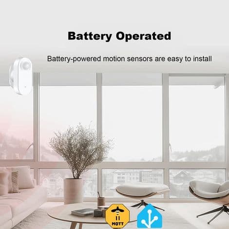 Zigbee PIR smart bevægelsessensor med belysning, høj følsomhed, realtidsdetektion, Zigbee hub påkrævet, understøtter Home Assistant, Zigbee2MQTT