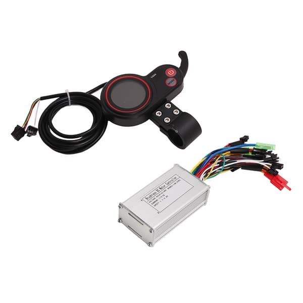 Elektrisk sparkesykkelkontroller med LCD-skjerm, sinusbølge, 3 moduser, 17A, 24V, 36V, 48V