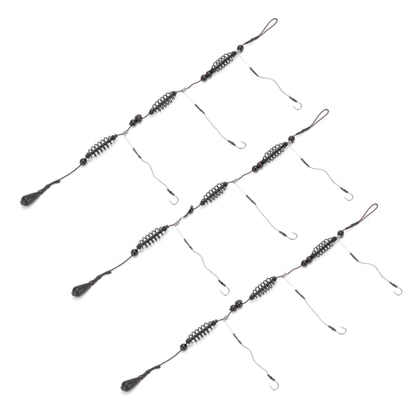 Kunstig maddingbur med krog og foderautomat til fiskeri, 20g - Materiale: Nylon, kobber, højkulstofstål