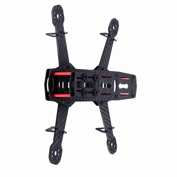 FPV Quadcopter Drone Ram Kit 250MM Kolfiber för QAV250 RC Tillbehör