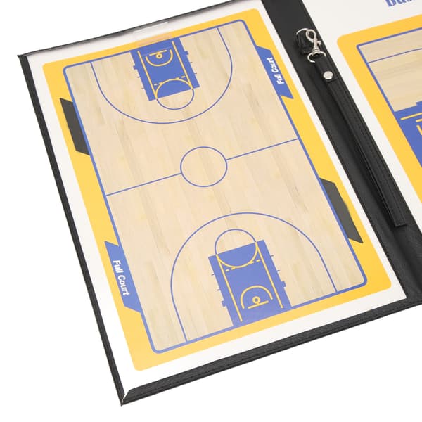 Vikbar magnetisk basketträningsbräda 2,5 sätt med penna och suddgummi