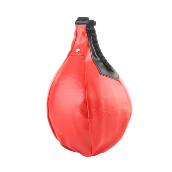 Uppblåsbar boxningsboll för MMA-träning, röd PU