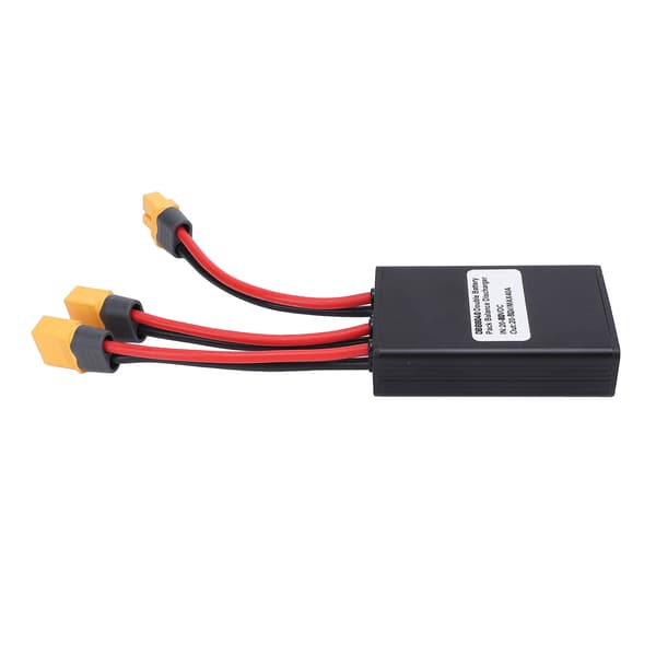 Dobbelt batteri afladningskonverter parallelt modul interface adapter XT60 20-80V til 250-3000W motor