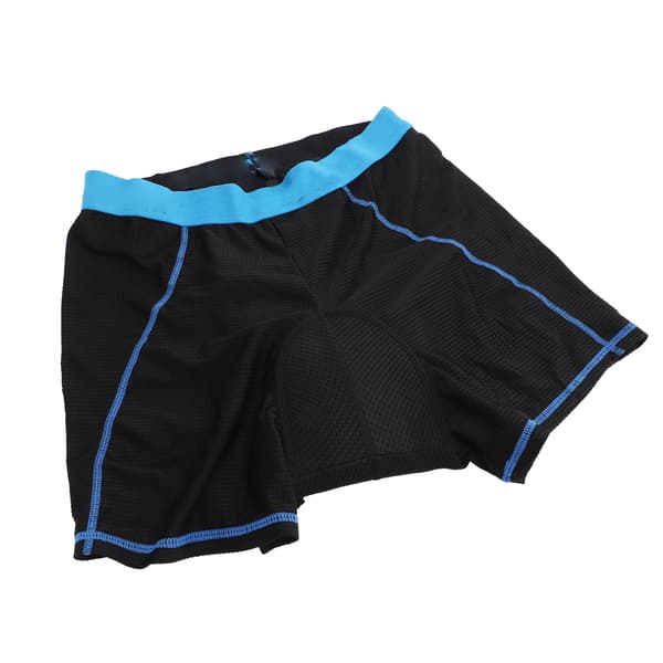 Cykelshorts för män med 5D-vaddering, snabbtorkande, ventilerat elastiskt bälte, XL