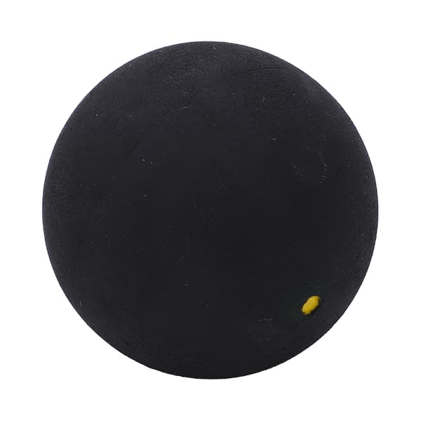 Enpunkts squashboll 37 mm medelhög elasticitet gummi för nybörjare, träning och tävling