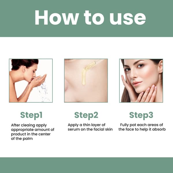 Kollagenessens til nærende og reparerende hud, velegnet til kropsmassage. 2pcs