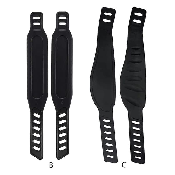 1. Treningssykkelpedalstropper, sykkelpedalstropper, universelle pedalstropper